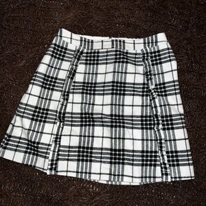 Thick material Black/White Skirt
